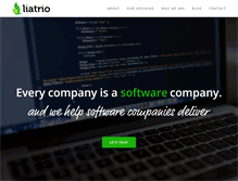 Tablet Screenshot of liatrio.com